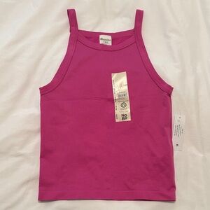 No Boundaries Vibrant Pink Tank Top